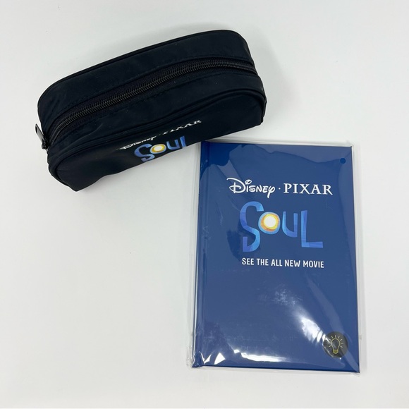 NWT Disney Pixar Soul Stationary Set Notebook Pencils Eraser Sharpener Ruler - Picture 3 of 7